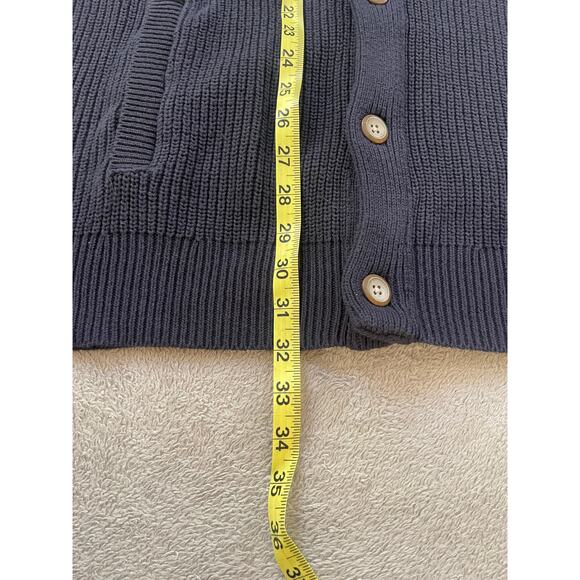 Sun + Stone Alvin Shawl Neck Cardigan Sweater Size XL Fishermen Academia Preppy - Picture 6 of 9